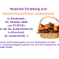 Erntedank 2026