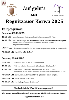 Regnitzauer Kerwa 2025