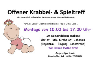 Offener Krabbel- und Spieletreff