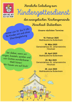 Kindergottesdienste 2025